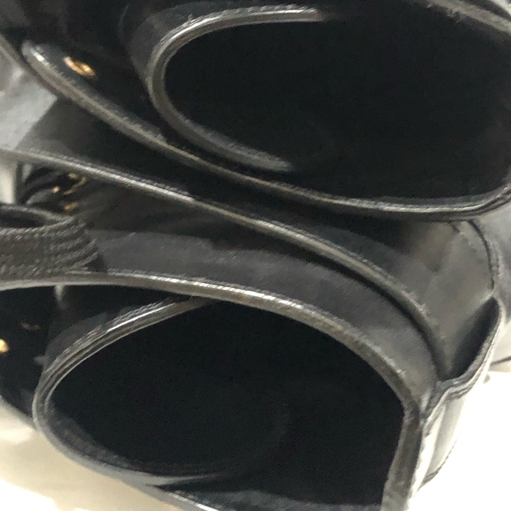 Authentic Louis Vuitton Wonderland Leather Moto Combat Military Boots Booties 7 - Picture 13 of 15